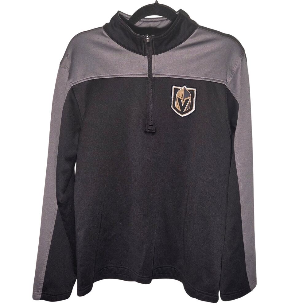 Stylish Vegas Knights Quarter Zip Athletic Jacket - Size M